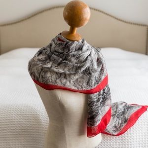 Moschino silk scarf